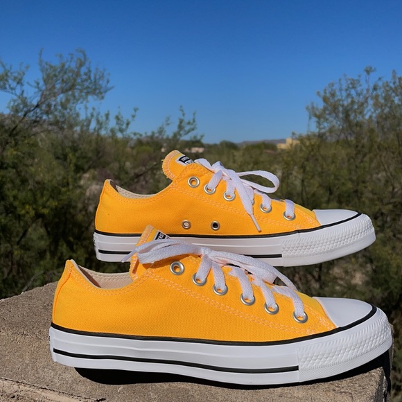 Converse ctas ox yellow Clearance
